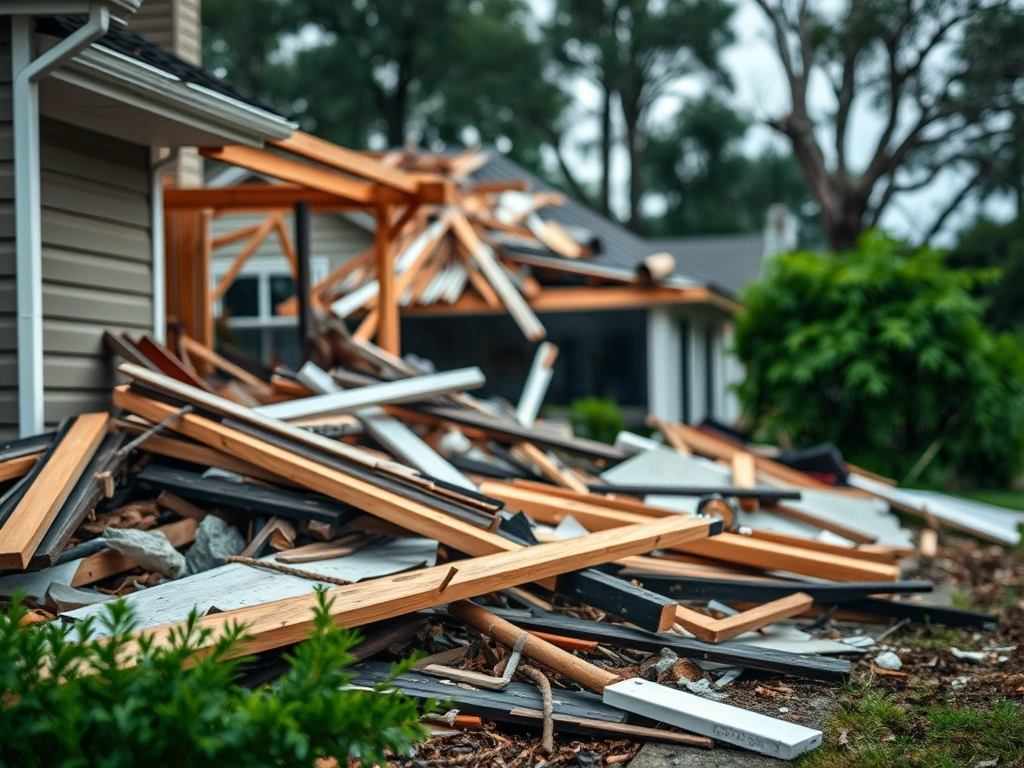 Storm Natural Disaster Damage