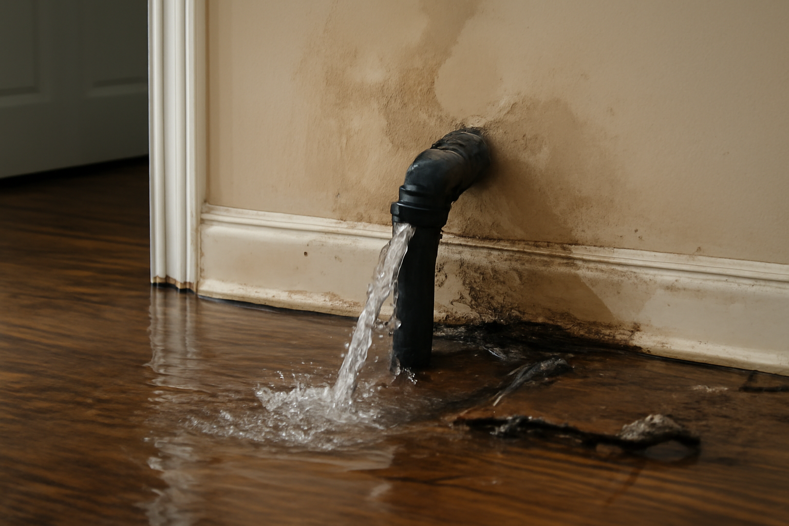 Broken Pipe Water Removal in Lewiston, UT