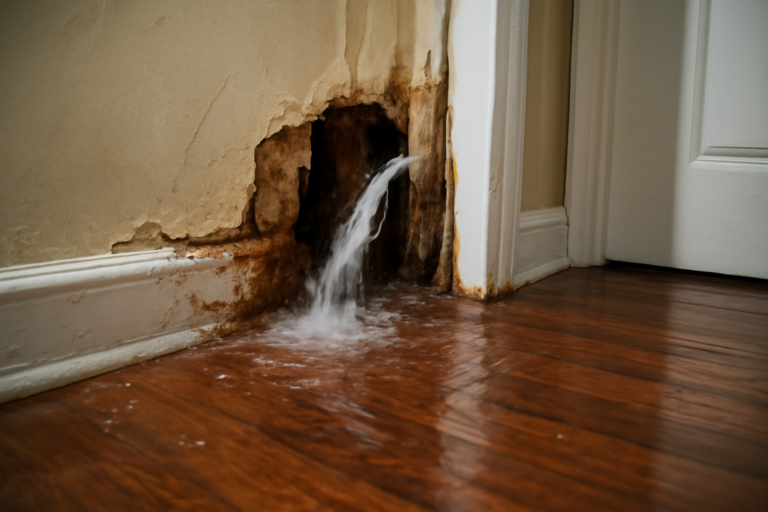 Burst Pipe Water Removal