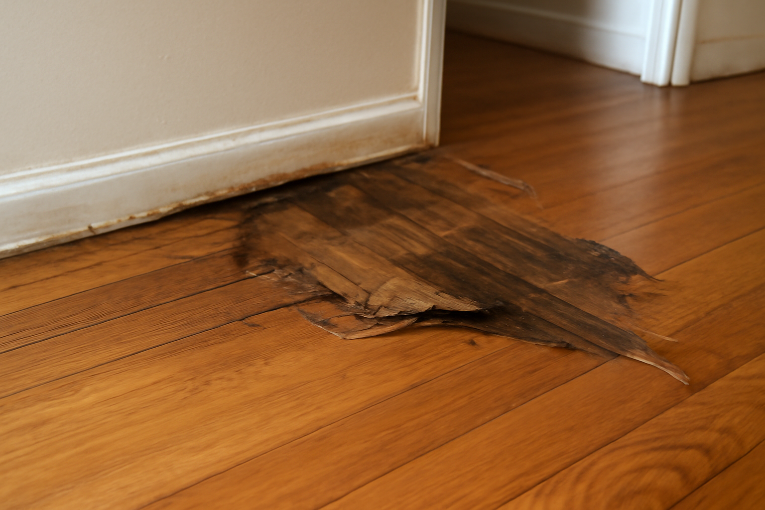 Hardwood Floor Water Damage Repair in Sandy, UT