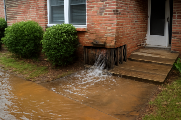 Septic Tank Backup Water Removal