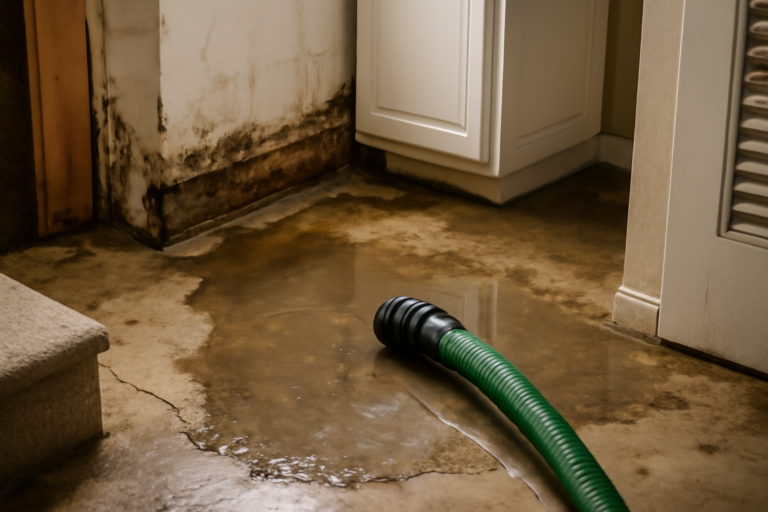 Sewer Backup Water Removal