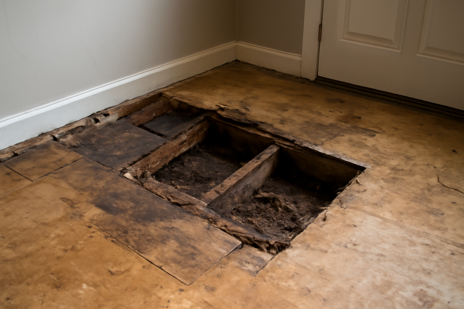 Subfloor Water Damage Repair in Nibley, UT