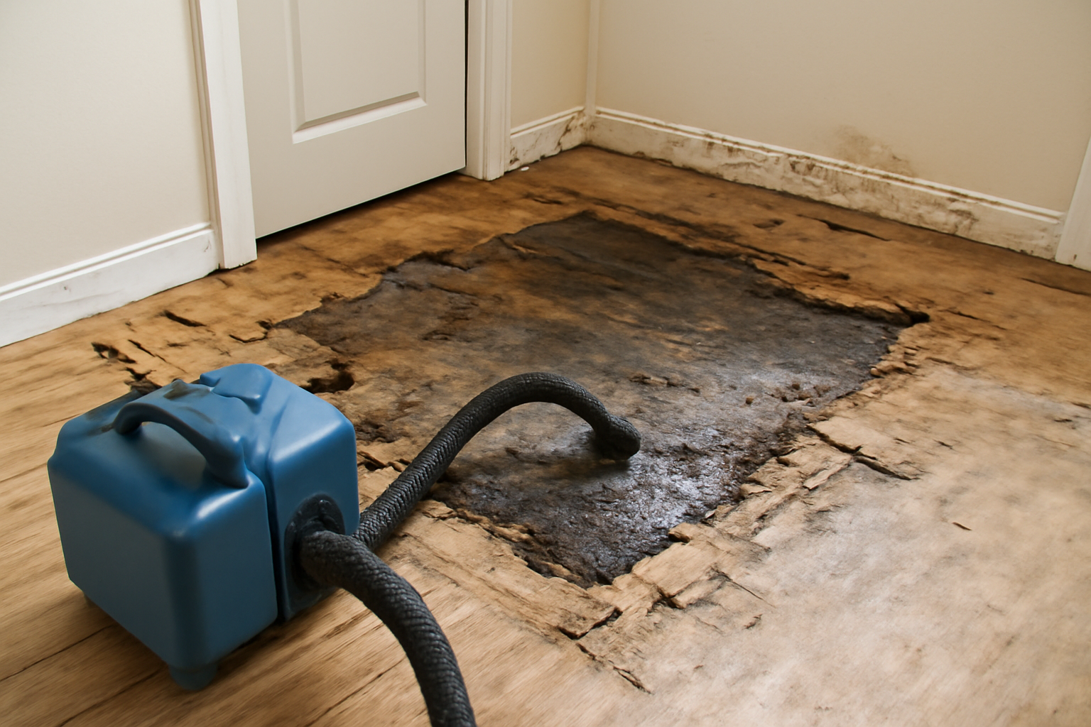 Subfloor Water Extraction in Morgan, UT