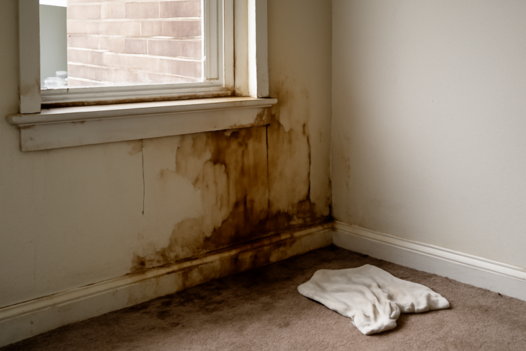Window Leak Water Removal